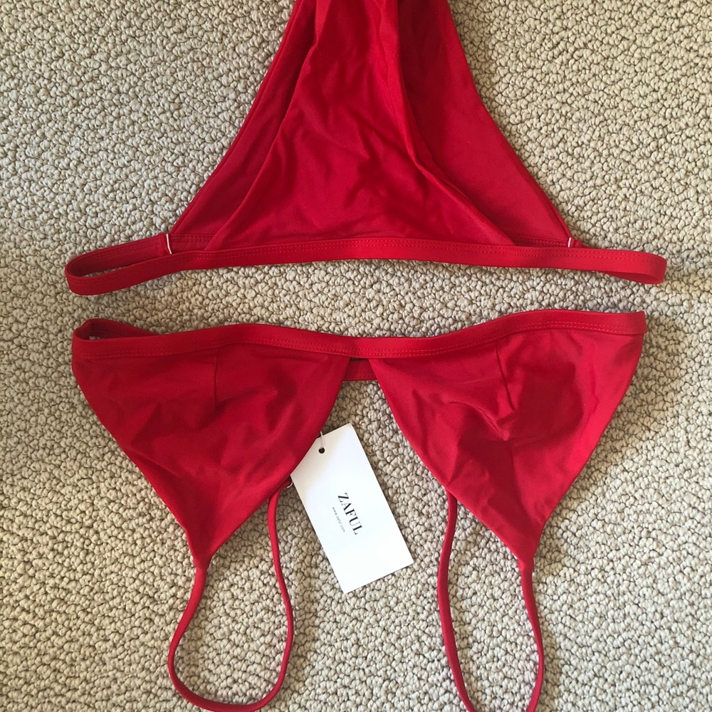 Red bikini